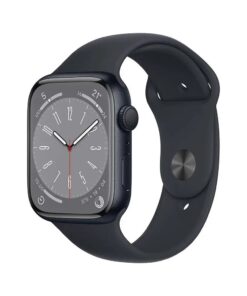 Apple Watch Series 8 GPS 45mm Midnight Aluminium Case with Midnight Sport Band - Regular