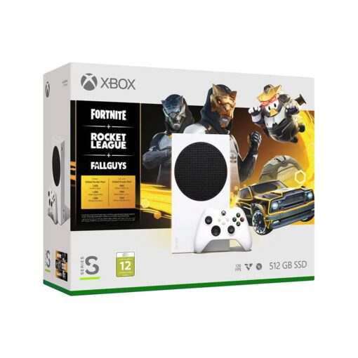 Microsoft Xbox Series S Console with 3 Games